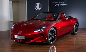 Coming soon: MG Cyberster electric sports car revealed