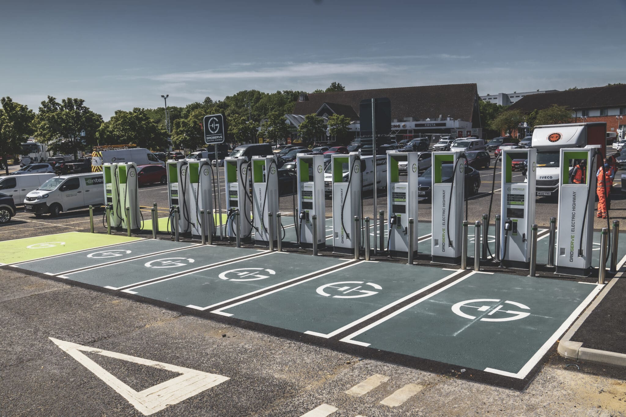 GRIDSERVE speeds up EV charger activation with interim microgrid