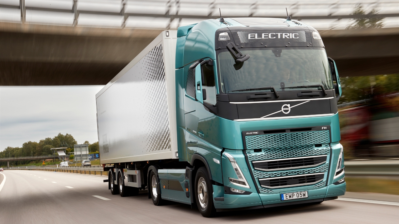 electric Volvo Truck eHGV