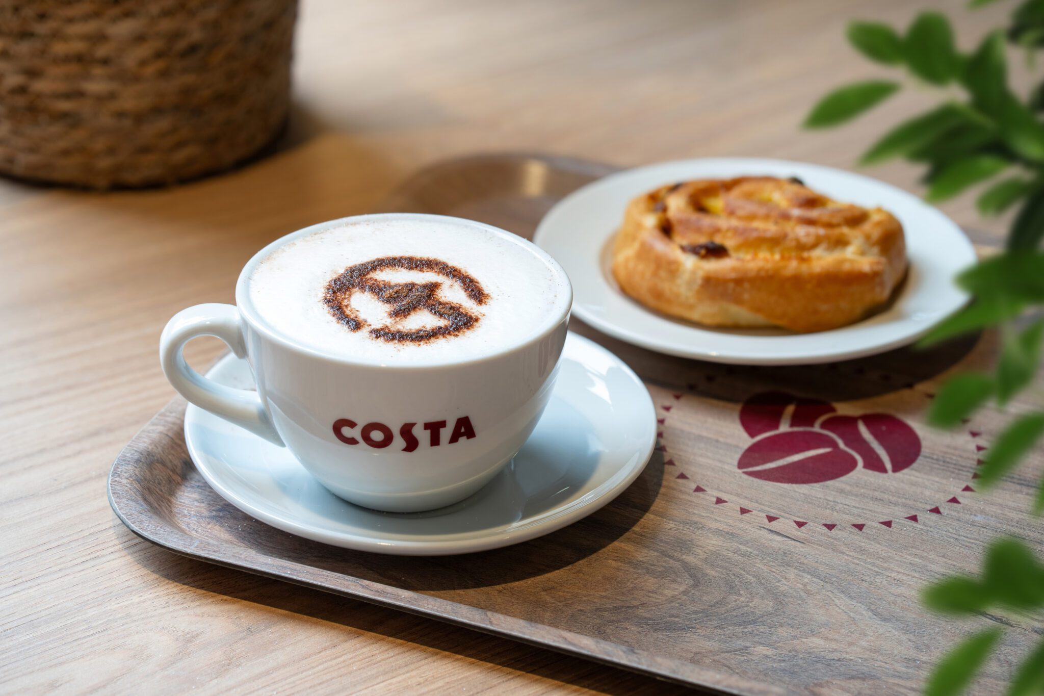 Costa Coffee at London Gatwick Electric Forecourt