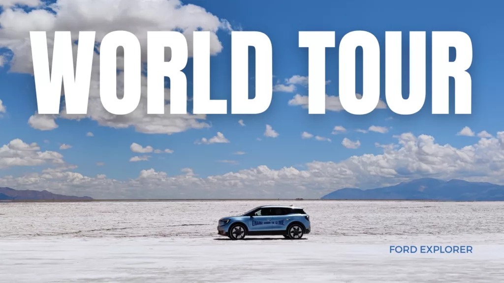 Lexie Limitless circumnavigates world in Ford Explorer