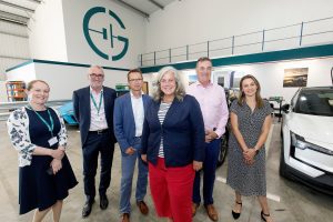 Gridserve Swindon - Local MP Heidi Alexander visit.