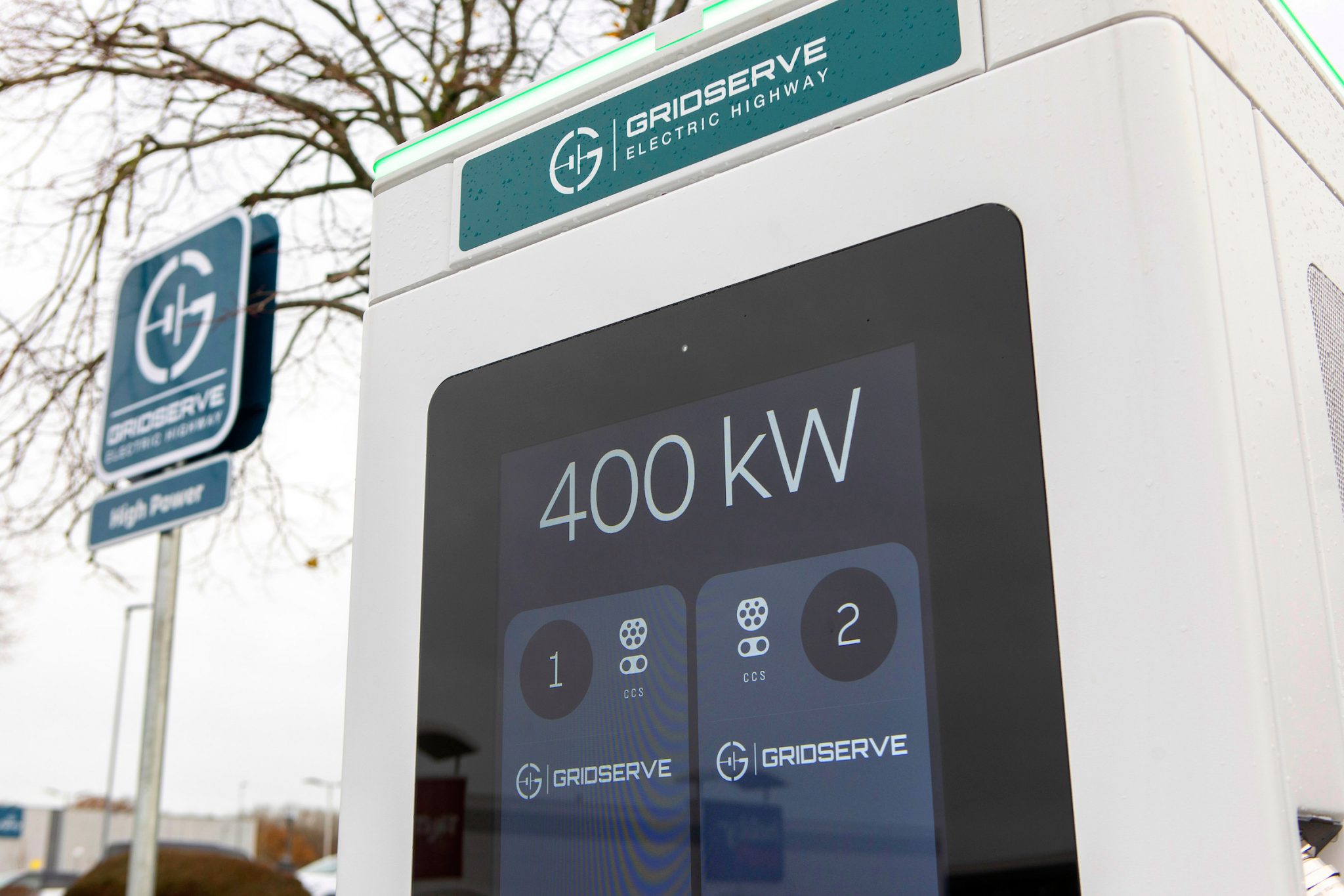 GRIDSERVE new 400kW charger from ABB now on the Electric Highway