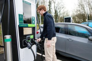 GRIDSERVE opens 12-bay ultra-rapid EV charging Super Hub at Roadchef Magor Services in Wales