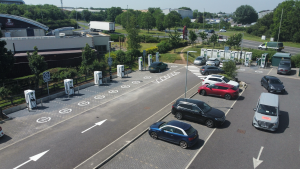 GRIDSERVE Electric Super Hub at Solstice Park, A303, 2026