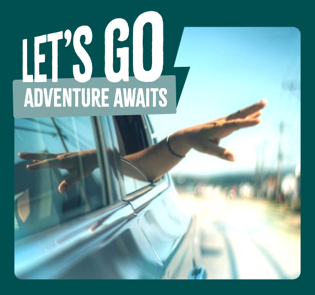 Let's go adventure awaits