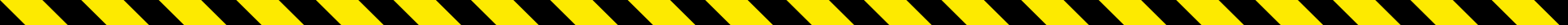 Black and yellow striped caution tape